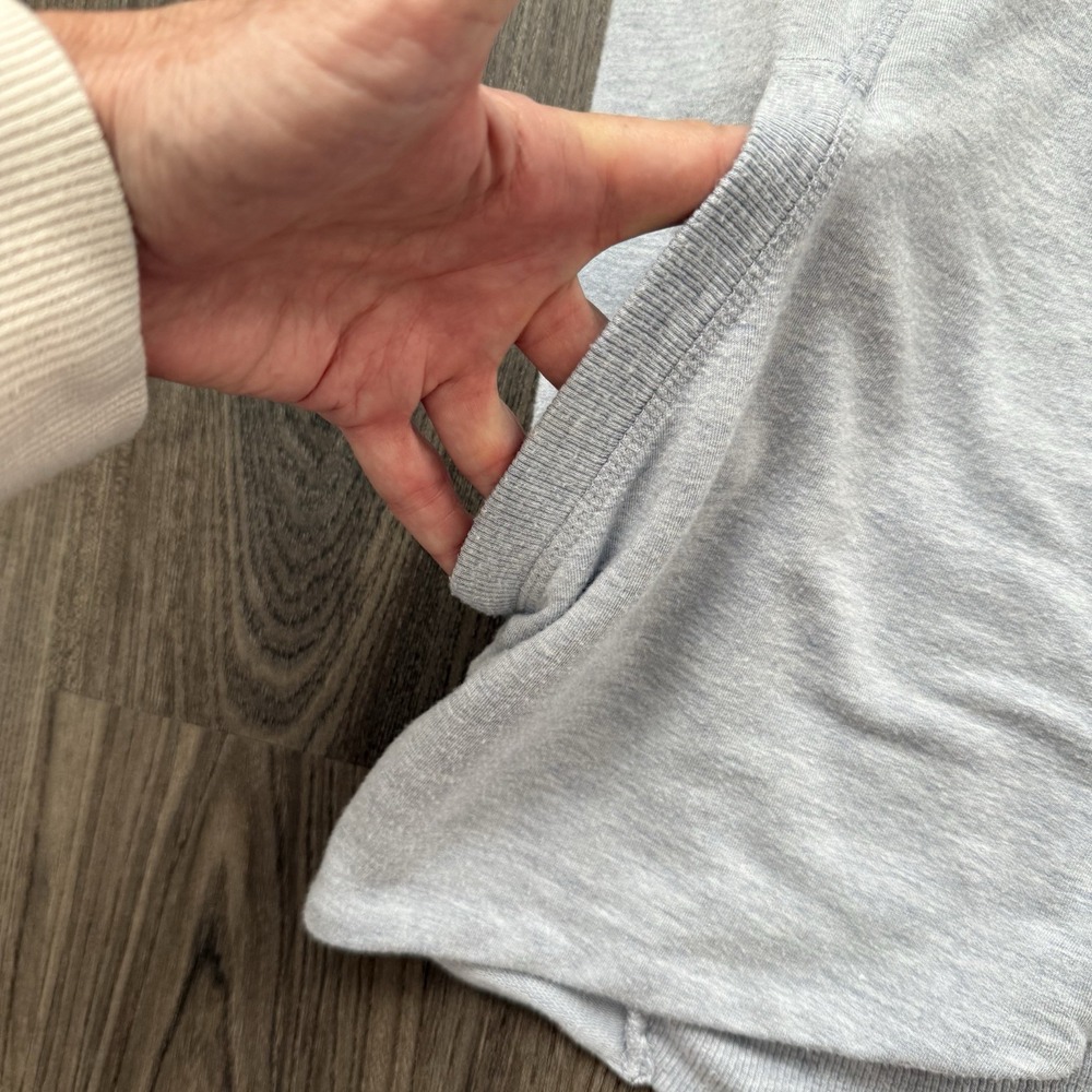 Athleta Womens Gray Heather Long Sleeve Open Front Cardigan Sweater Small - Picture 5 of 13
